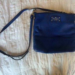Kate Spade Royal Blue Crossbody Purse